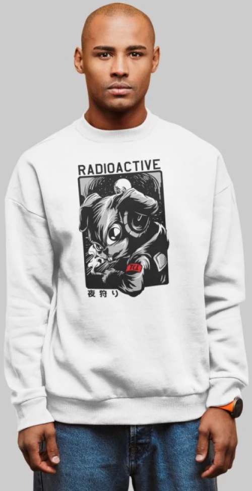 Radioactive Mutant Rabbit Φουτερ - WHITE