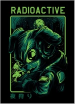 Radioactive Mutant Rabbit Φουτερ - WHITE