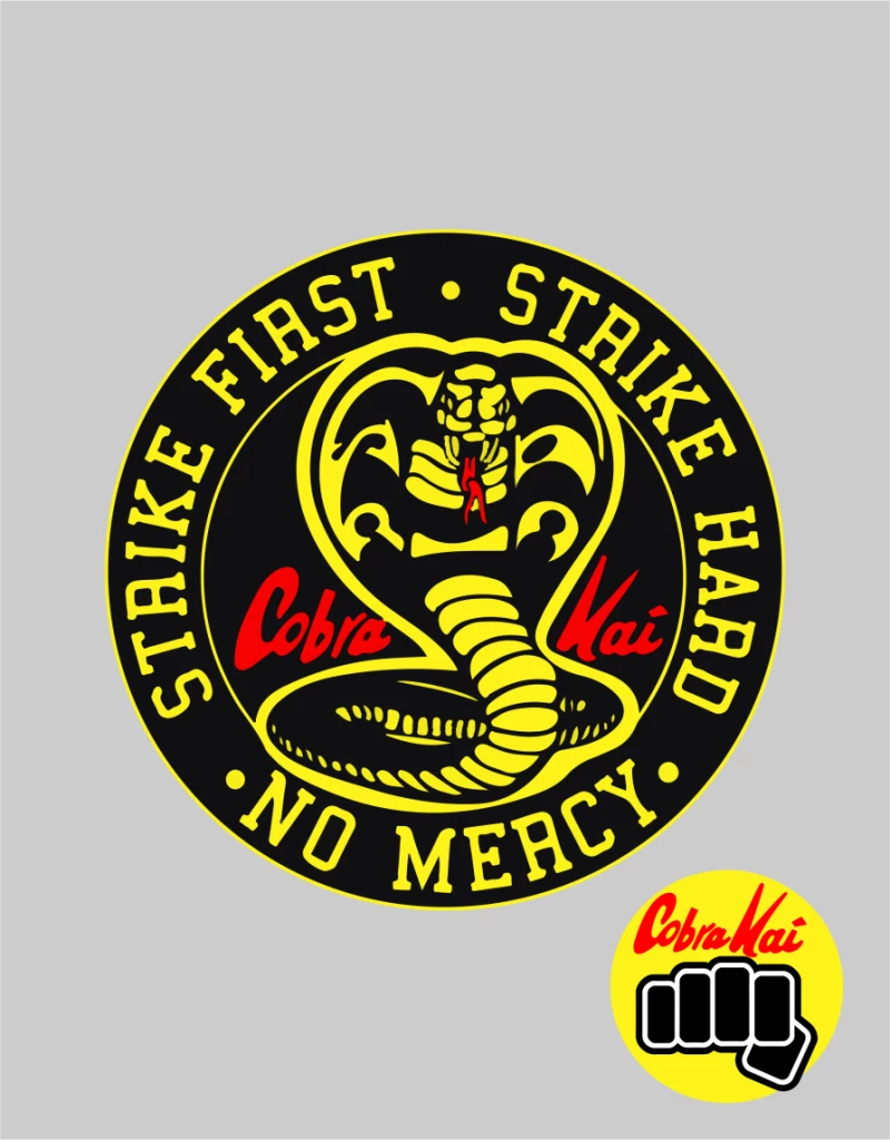 Cobra Kai T-shirt - BLACK