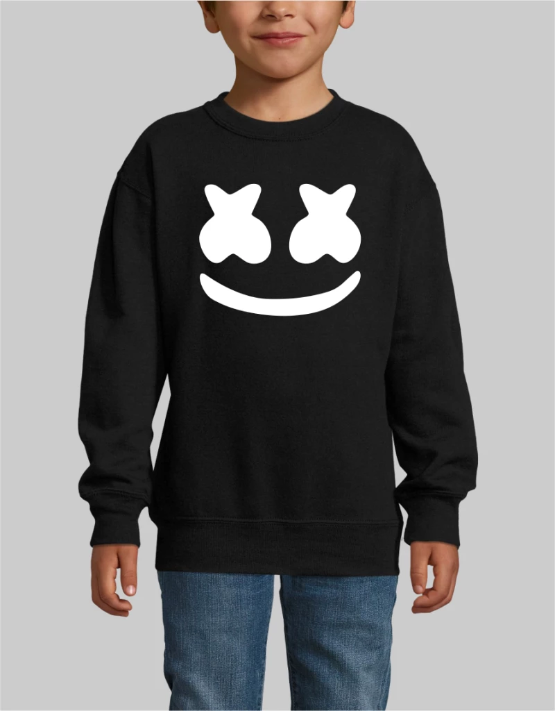 Marshmello dj KIDS SWEATSHIRT - RED