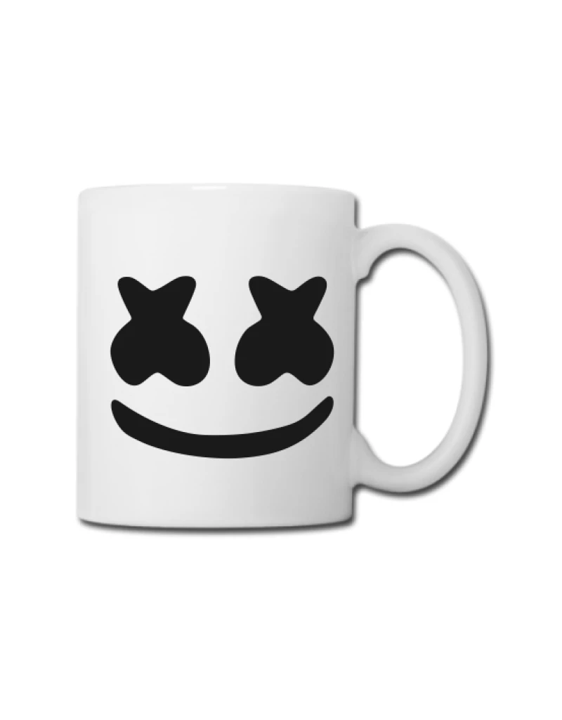 Marshmello dj κούπα - Κίτρινο Neon