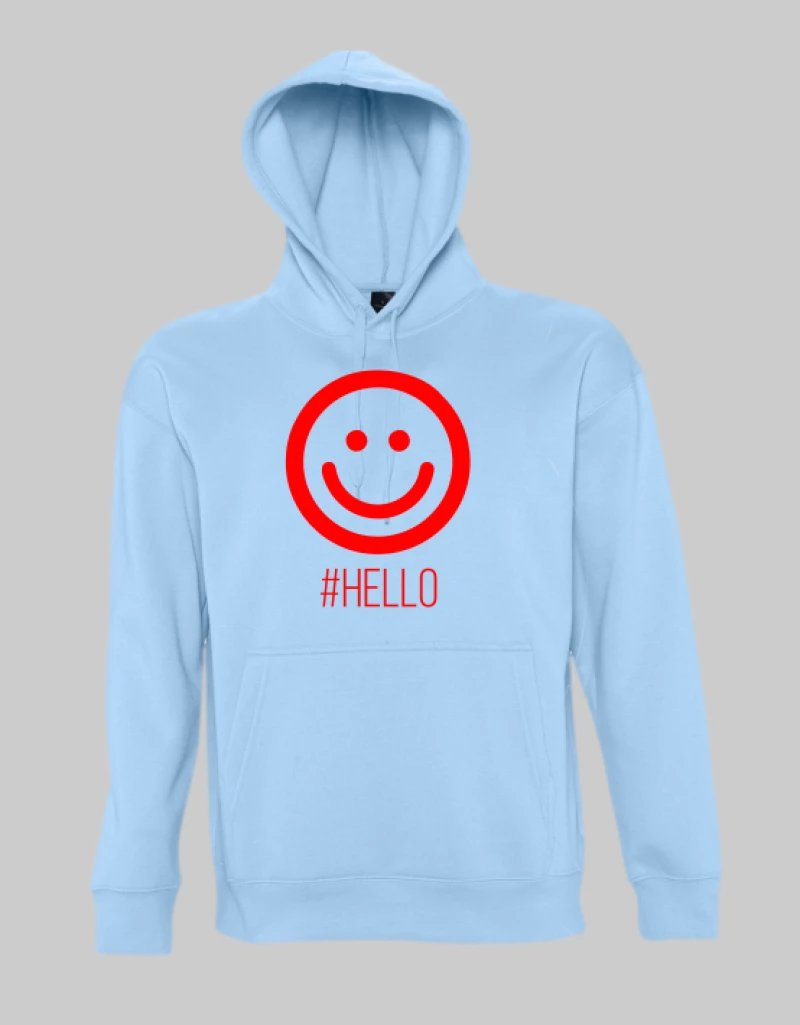 Hello hoodie - RED