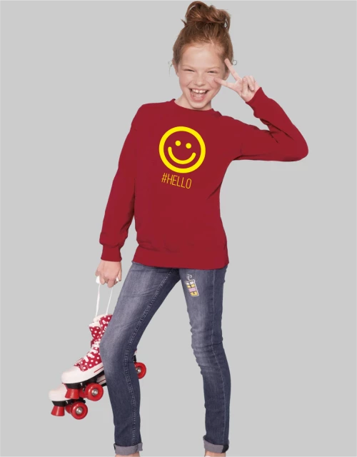 Hello kid sweatshirt