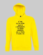 Kidnapped hoodie - LEMON