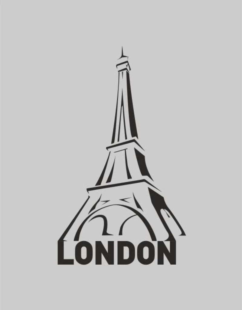 London Sweatshirt - GREY MELANGE