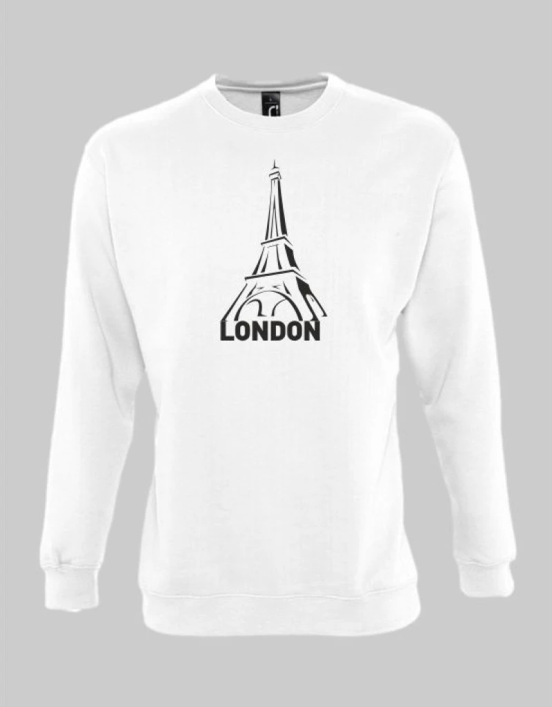 London Sweatshirt - GREY MELANGE