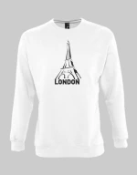 London Sweatshirt - GREY MELANGE