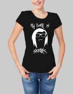 Skrillex W T-shirt - BLACK