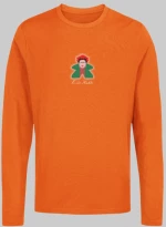 Frida Kahlo Meeple μακρυμάνικο T-shirt - ORANGE