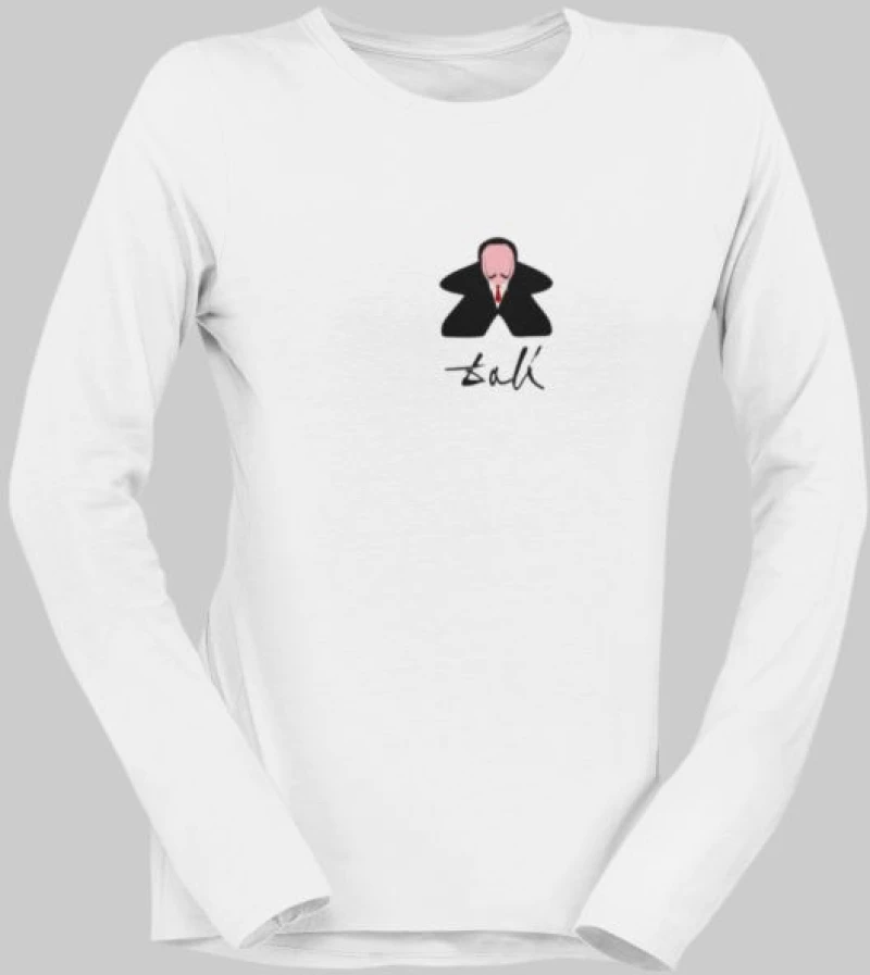 Dali Meeple μακρυμάνικο W T-Shirt - KELLY GREEN