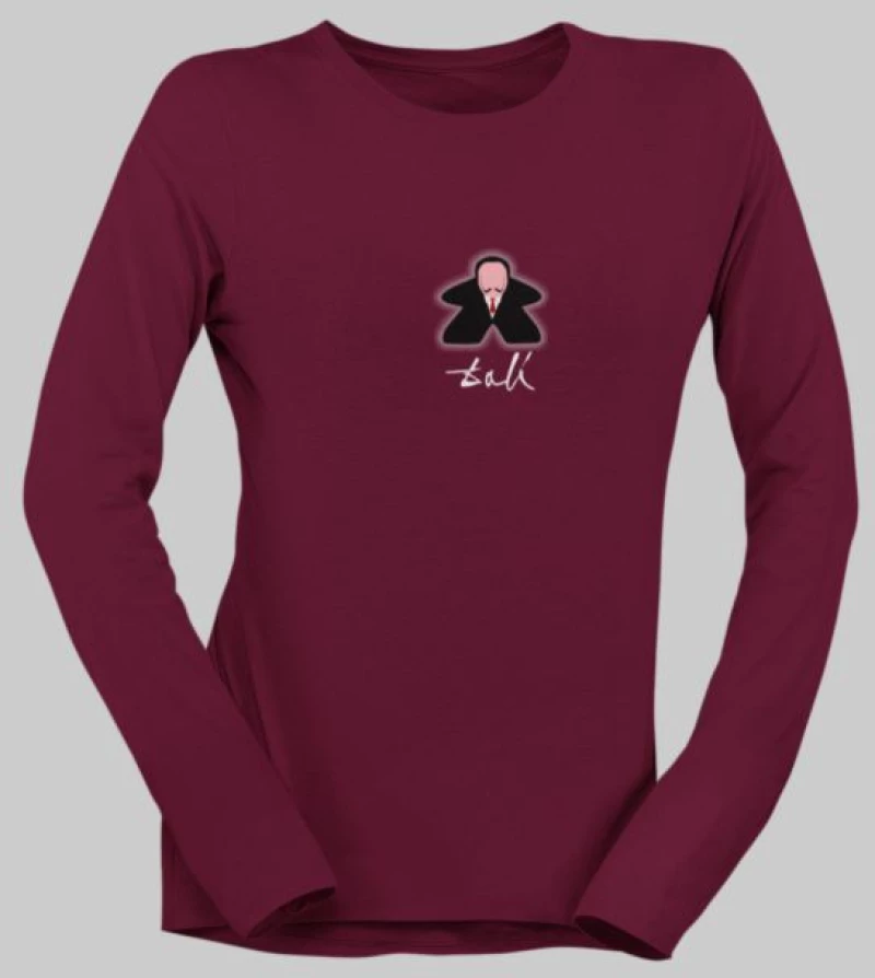 Dali Meeple μακρυμάνικο W T-Shirt - KELLY GREEN