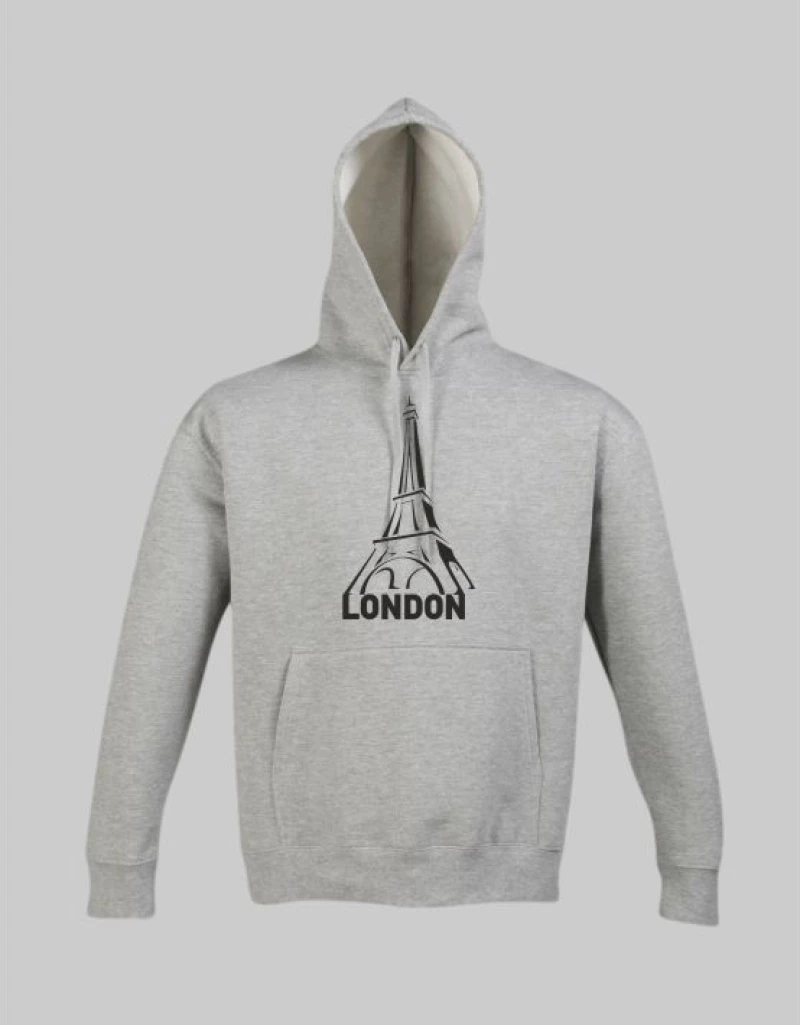 London hoodie - BLACK