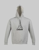 London hoodie - BLACK