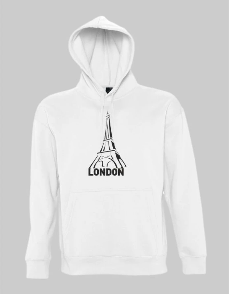 London hoodie - BLACK