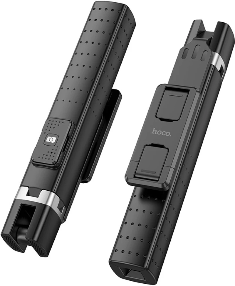 Selfie Stick K18 Wave για Συσκευές 4.5"- 7" 70mAh Ύψος 97cm Μαύρη