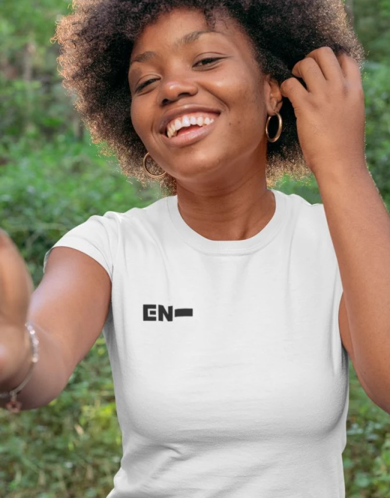 Enhypen W T-Shirt - BLACK