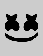 Marshmello dj SWEATSHIRT - BLACK