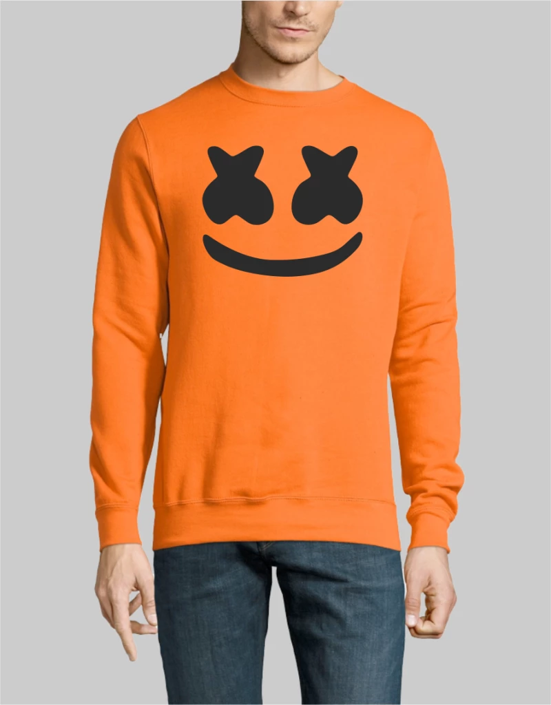Marshmello dj SWEATSHIRT - BLACK