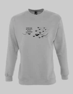 Sperm sweatshirt - BLACK