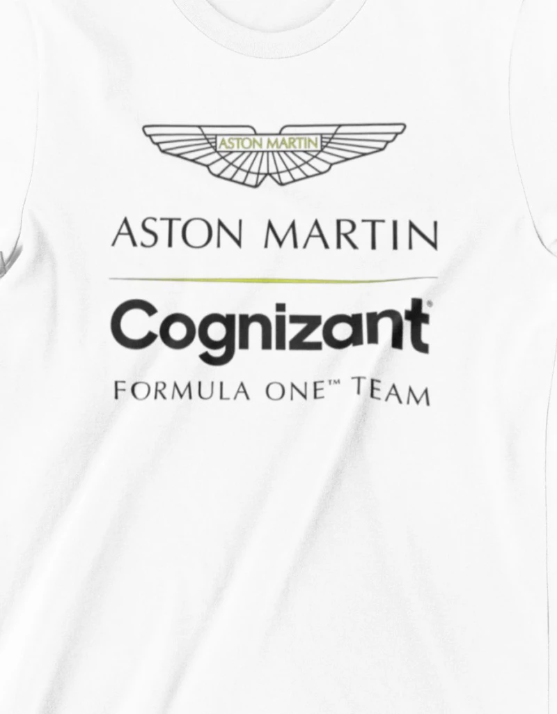 Aston Martin F1 t-shirt (Replica) - BLACK