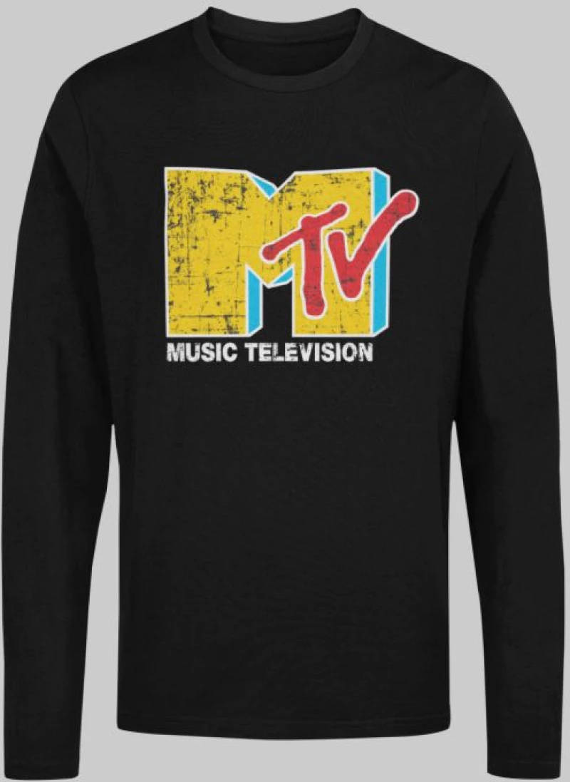 MTV μακρυμάνικο t-shirt - WHITE