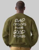 Bad Choices Φούτερ - BLACK