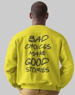 Bad Choices Φούτερ - BLACK