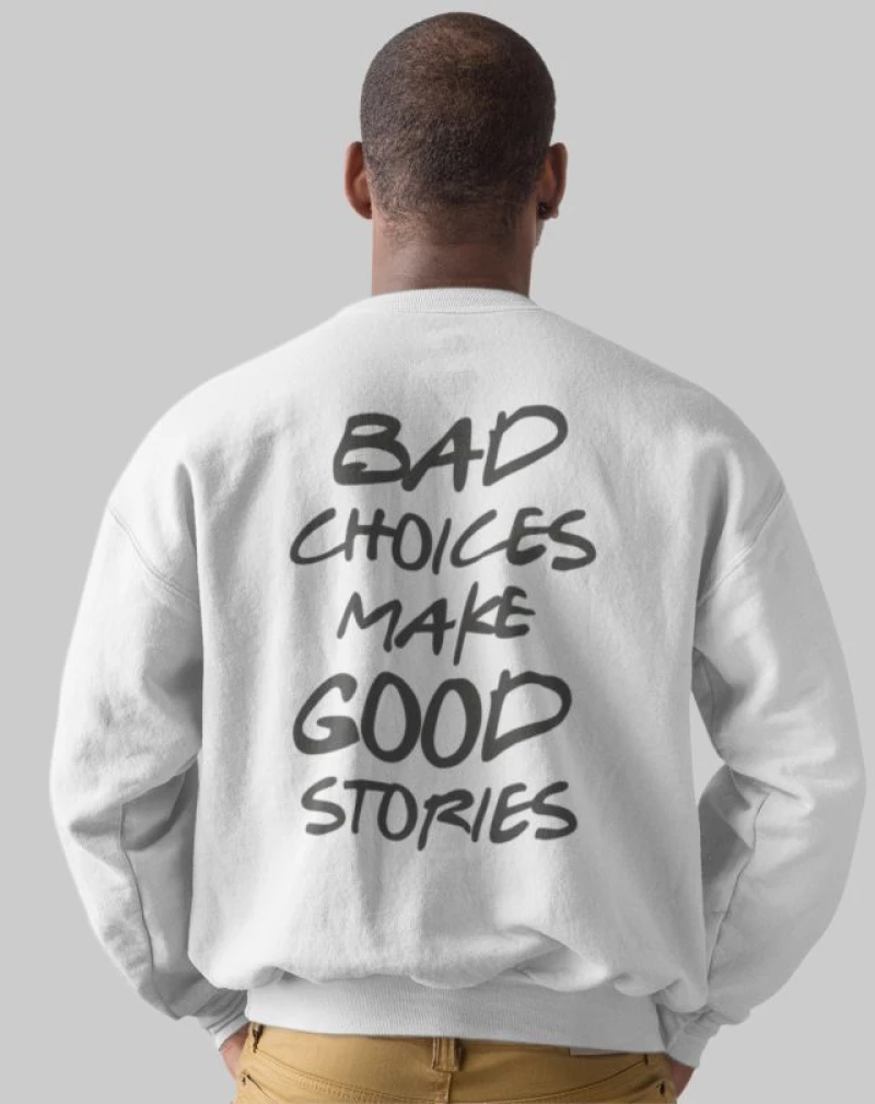 Bad Choices Φούτερ - BLACK