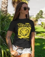 Nirvana W t-shirt - GOLD