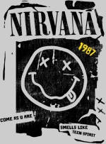 Nirvana W t-shirt - GOLD