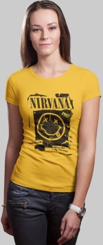 Nirvana W t-shirt - GOLD