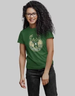 Milwaukee Bucks W T-Shirt (Replica) - BLACK