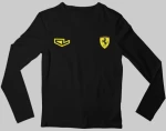 Charles Leclerc Ferrari παιδικό μακρυμάνικο T-shirt - BLACK