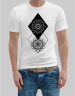 Chaos t-shirt Λευκό