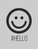 Hello sweatshirt - KELLY GREEN