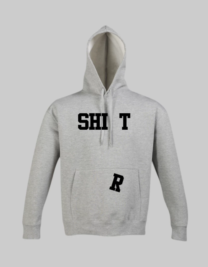 Shirt Hoodie - GREY MELANGE