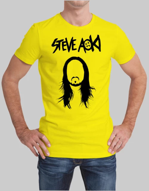 Steve Aoki T-shirt - LEMON