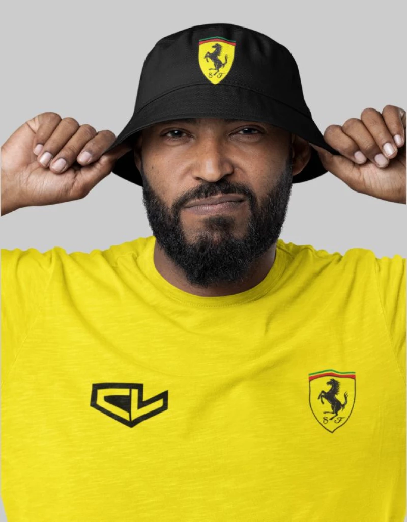 Ferrari bucket καπέλο | ferbuck - Black