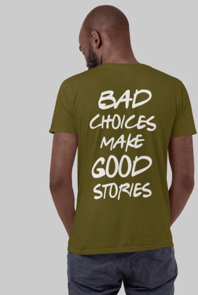 Bad Choices T-Shirt - LEMON