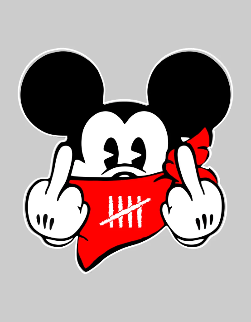 Mickey Mouse Swag ΤΣΑΝΤΑ - Black