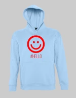 Hello hoodie - SKY BLUE
