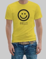 Hello man t-shirt - WHITE
