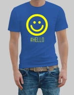 Hello man t-shirt - WHITE