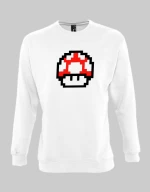 Super Mario Mushroom Sweatshirt - WHITE