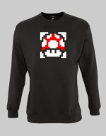 Super Mario Mushroom Sweatshirt - WHITE