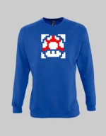 Super Mario Mushroom Sweatshirt - WHITE