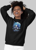 Space sonic w φούτερ - BLACK