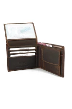 GINIS LEATHER ΑΝΔΡΙΚΟ ΔΕΡΜΑΤΙΝΟ ΠΟΡΤΟΦΟΛΙ RFID ΚΑΦΕ LS1