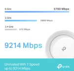 TP-LINK Deco BE65 BE9300 Whole Home Mesh WiFi 7 System 1 Pack