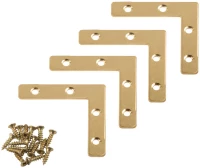 Γωνία 30x30x10x1.5 Μπρούτζινη FLAT